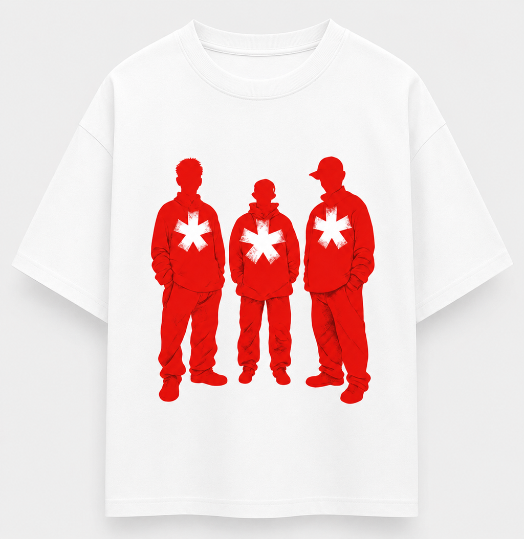 Red Aura Figures T-Shirt
