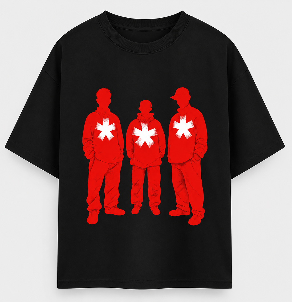 Red Aura Figures T-Shirt